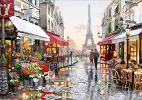 Diamond Art - Paris Streets