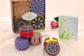 4 Piece Candle Gift Box