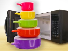 Cool Touch Microwave Bowls Set/5