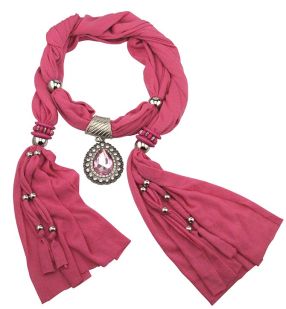 Teardrop Scarf Rose