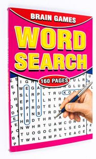 Brain Games-Word Search 160 pages