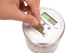 Money Counting Jar